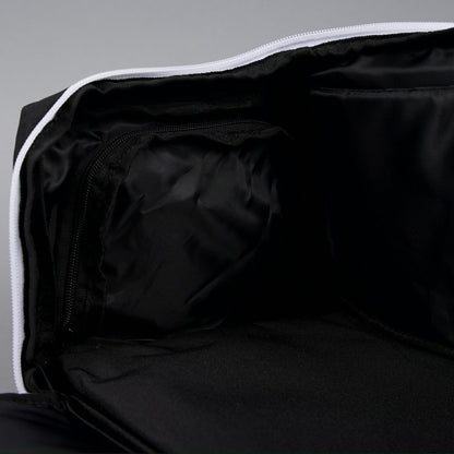 20L Mini Duffle Bag Black with White Accents - Image 39