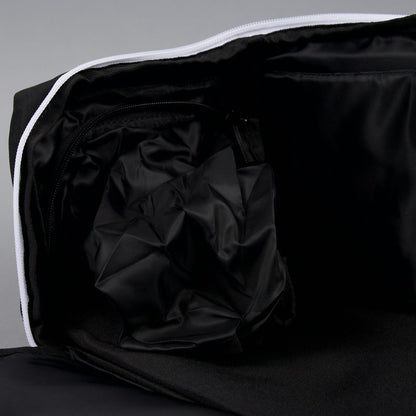 20L Mini Duffle Bag Black with White Accents - Image 38