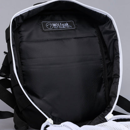 9L Backpack Mini Alpha Black White Accents - Image 16