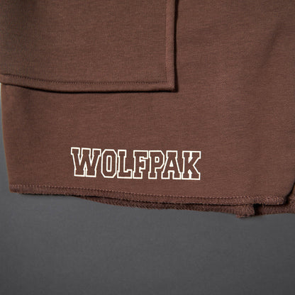 Men's Varsity Shorts Mocha Brown - Image 7