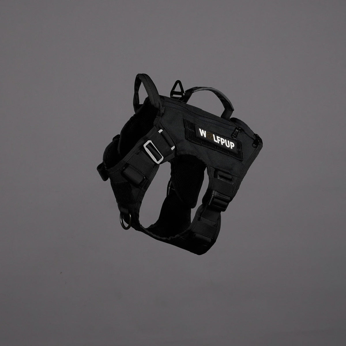 Alpha Black Tactical Dog Vest Harness - Image 6