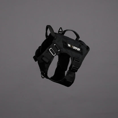 Alpha Black Tactical Dog Vest Harness - Image 6
