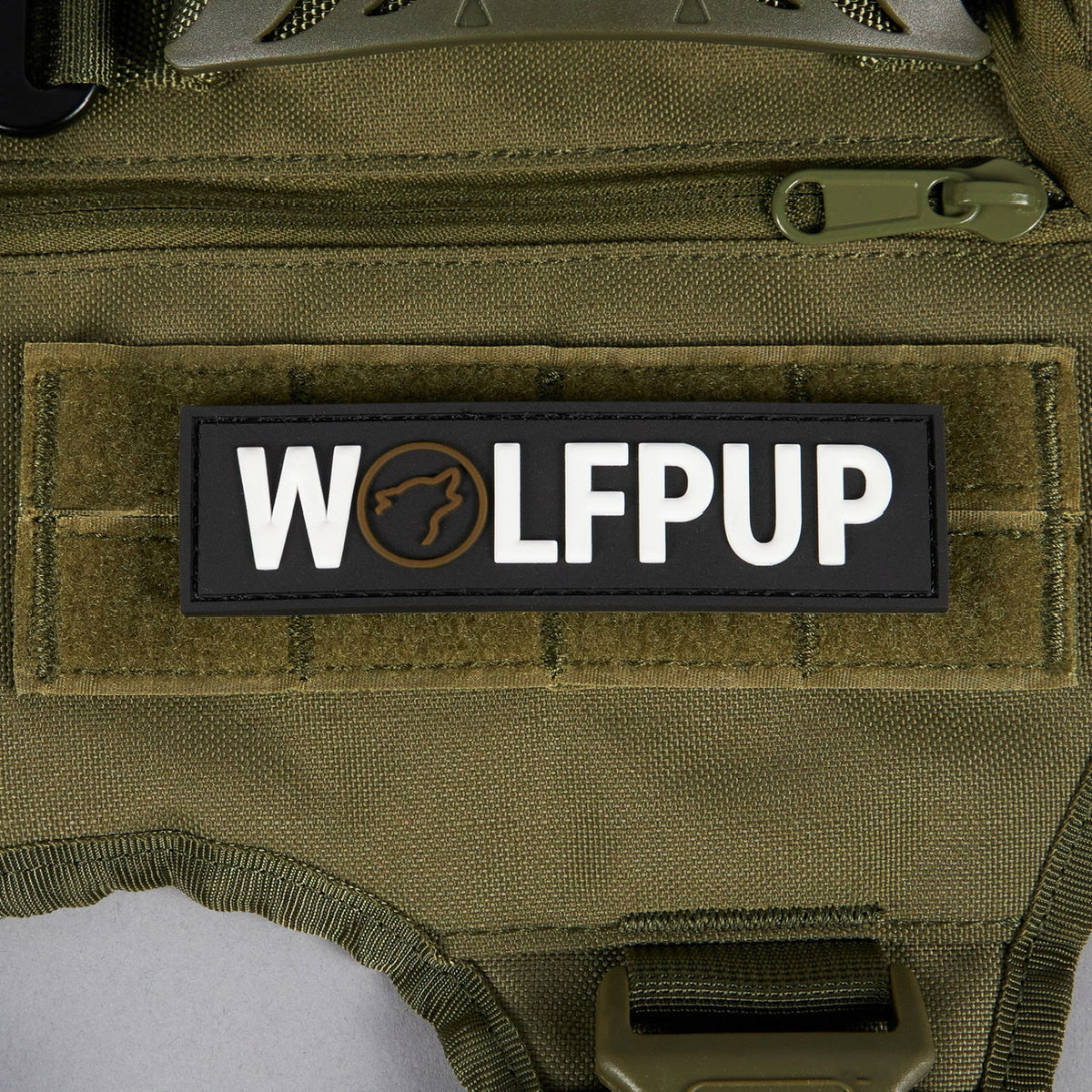 OD Green Tactical Dog Vest Harness - Image 6