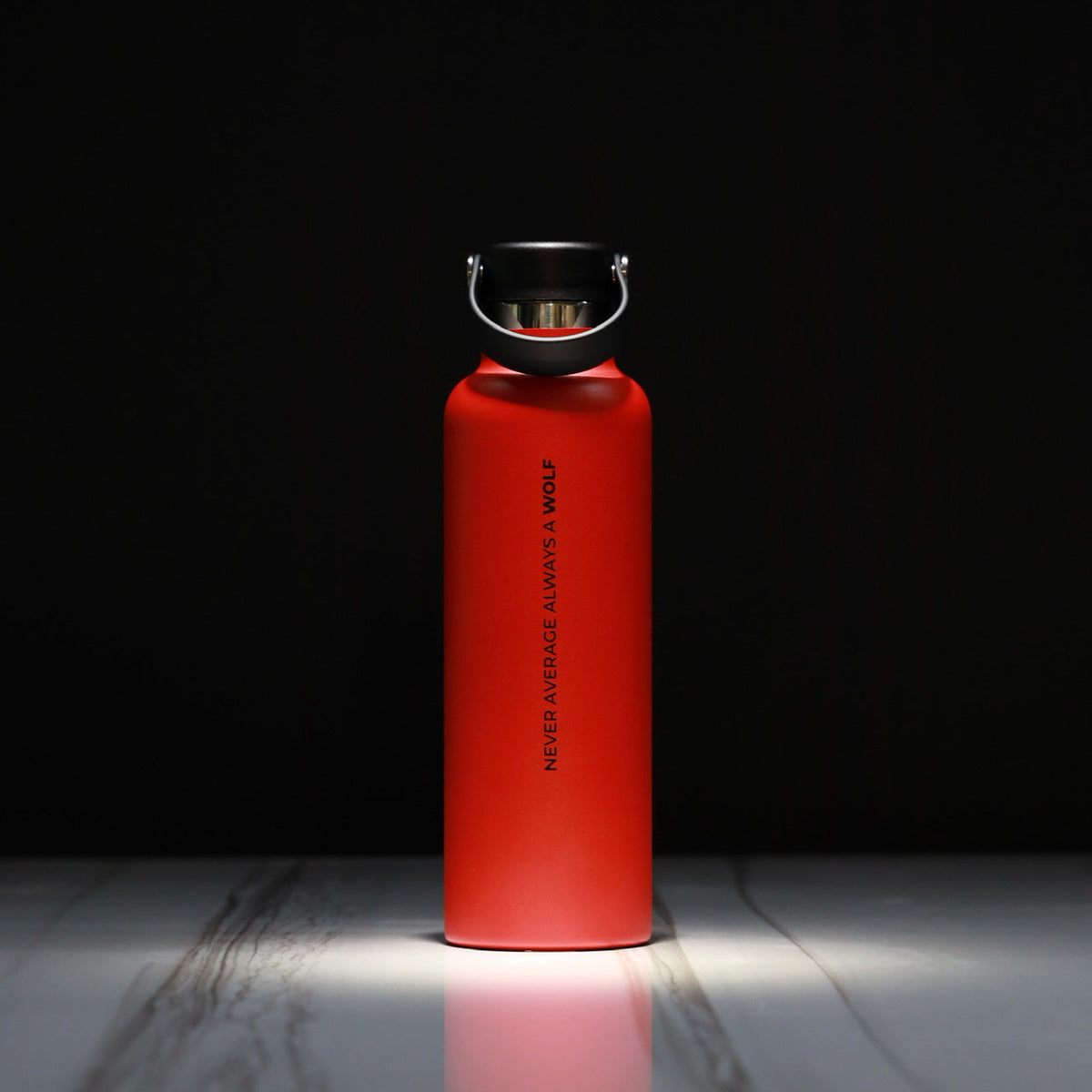 25oz Flask Savage Red - Image 2