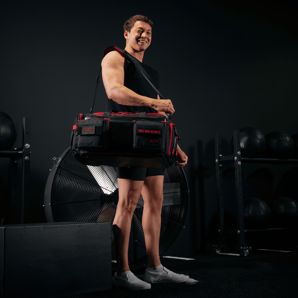 40L Ultimate Duffle Bag Red Wolf - Image 5