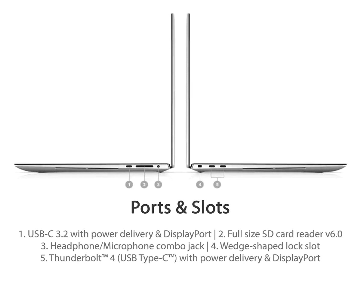 Dell XPS 15.6" UHD - TS - i7 - 32GB RAM - 1TB SSD NVIDIA GeForce RTX 3050 Ti - Platinum Silver - HT4WPFX - Image 3