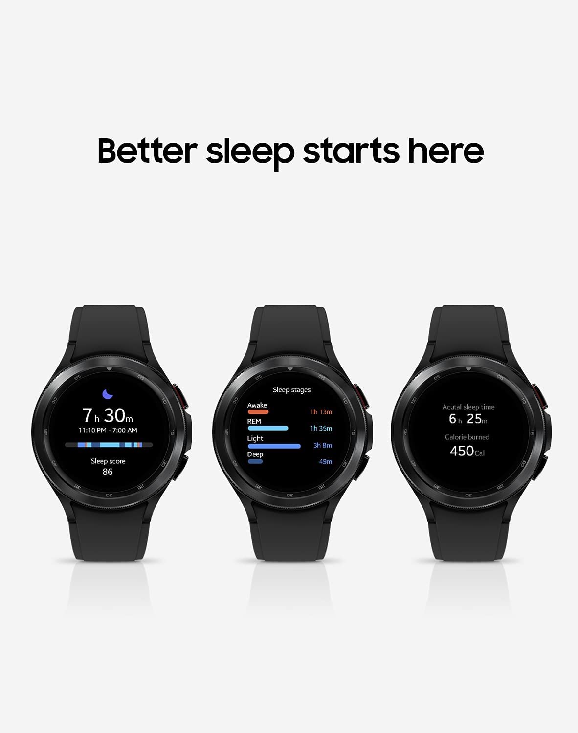Samsung Galaxy Watch4 Classic - Stainless Steel - 46mm - Black - SM-R890NZKAXAA - Image 3