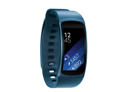 Samsung Gear Fit 2 Fitness Watch + Heart Rate (Large) - Blue - SM-R3600ZBAXAR - Image 4