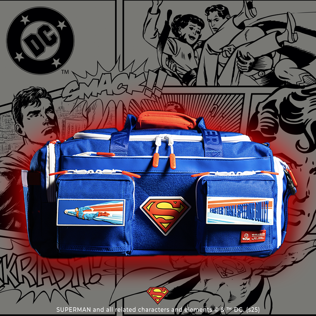 30L Perfect Duffle Bag Superman