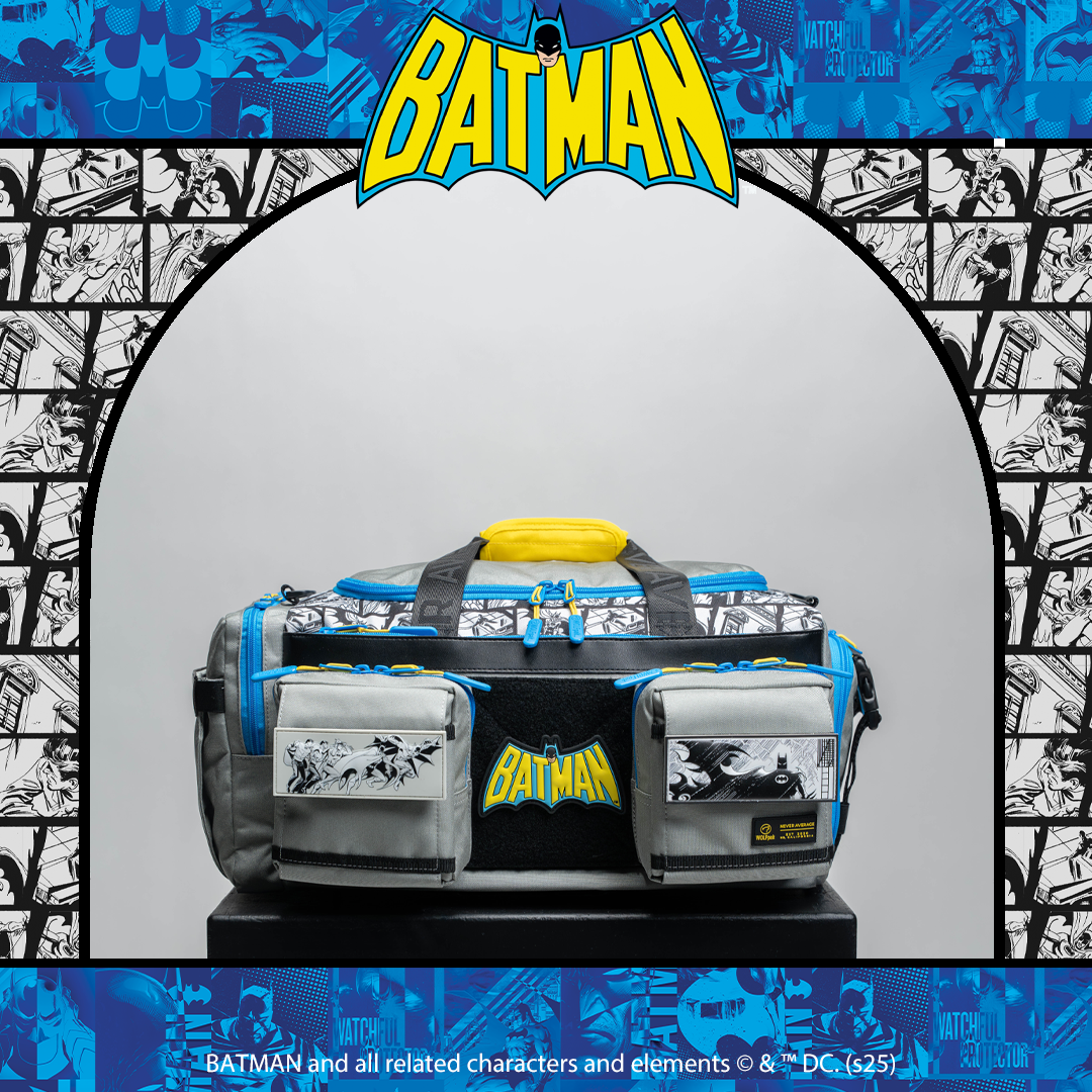 30L Perfect Duffle Bag Retro Batman