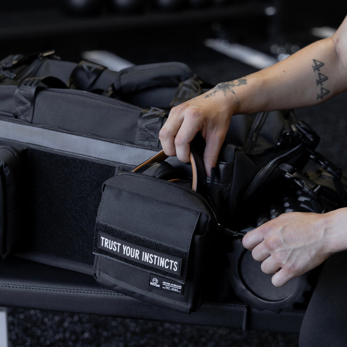 40L Ultimate Duffle Bag Alpha Black - Image 6