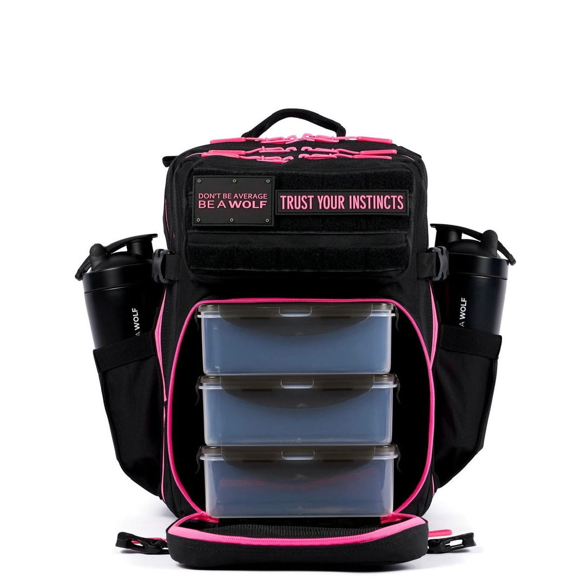 25L Black Neon Pink Meal Prep Management - Image 3