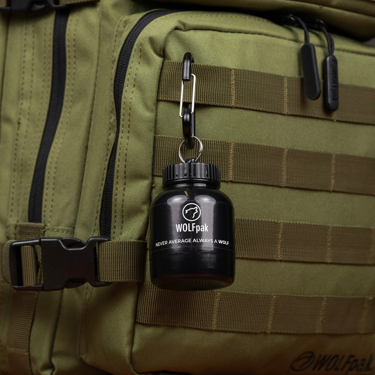 Portable Travel Funnel Keychain Container - Image 2