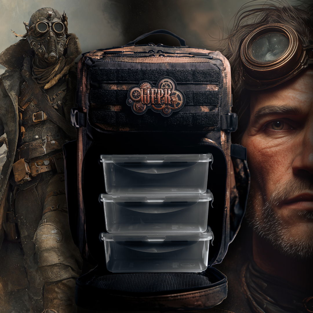 35L Steampunk Meal Prep Management