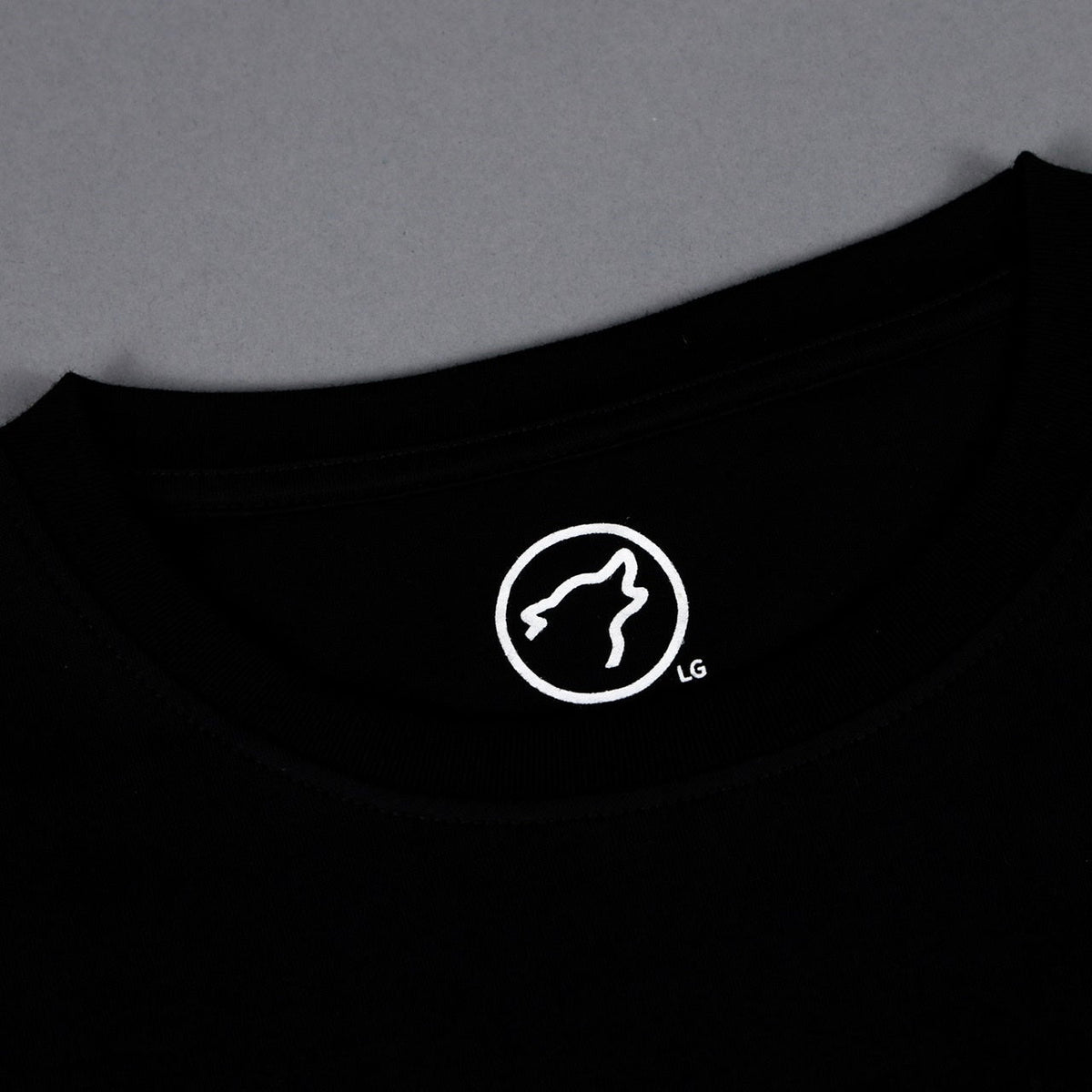 Shewolf Black Oversized Cropped Tee - Image 5