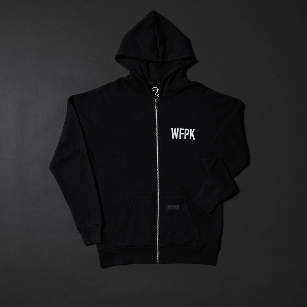 Alpha Black Zip Up Hoodie - Image 3