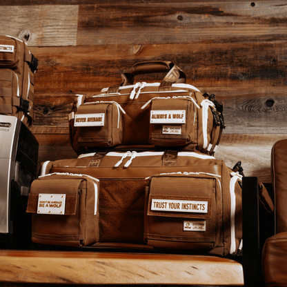 40L Ultimate Duffle Bag Cocoa (SALE) - Image 3