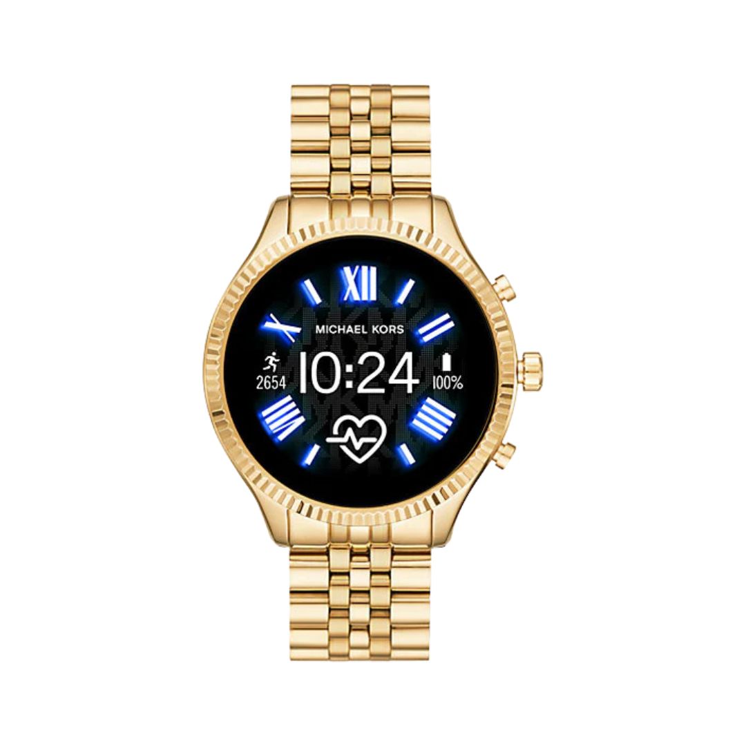 Michael Kors - Gen 5 Lexington Smartwatch 44mm Stainless Steel - Gold With Gold Band - MKT5078 - Image 2