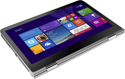 HP - Spectre x360 2-in-1 13.3" Touch-Screen Laptop - i5-5200U - 8GB RAM - 256GB SSD - Natural Silver (13-4002dx) - Image 3