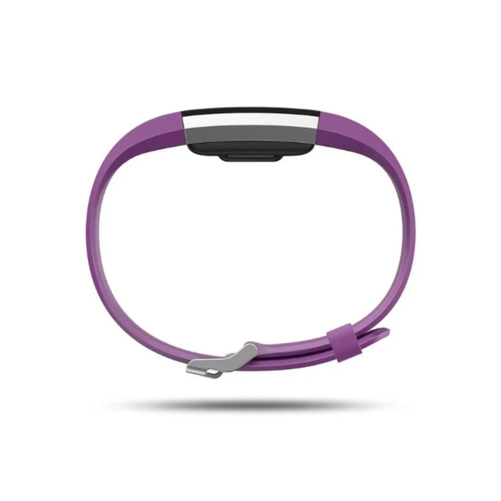 Fitbit Charge 2 HR + Fitness Wristband Watch - Large - Plum - FB407SPML - Image 3