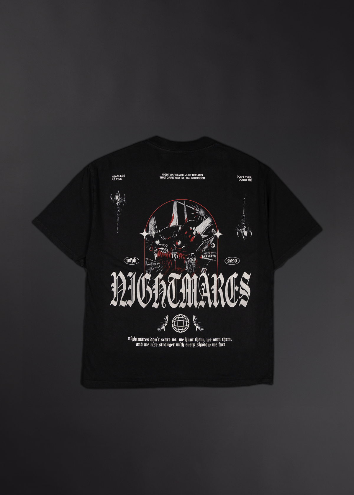 Fearless Graphic T-Shirt Nightmare - Image 14