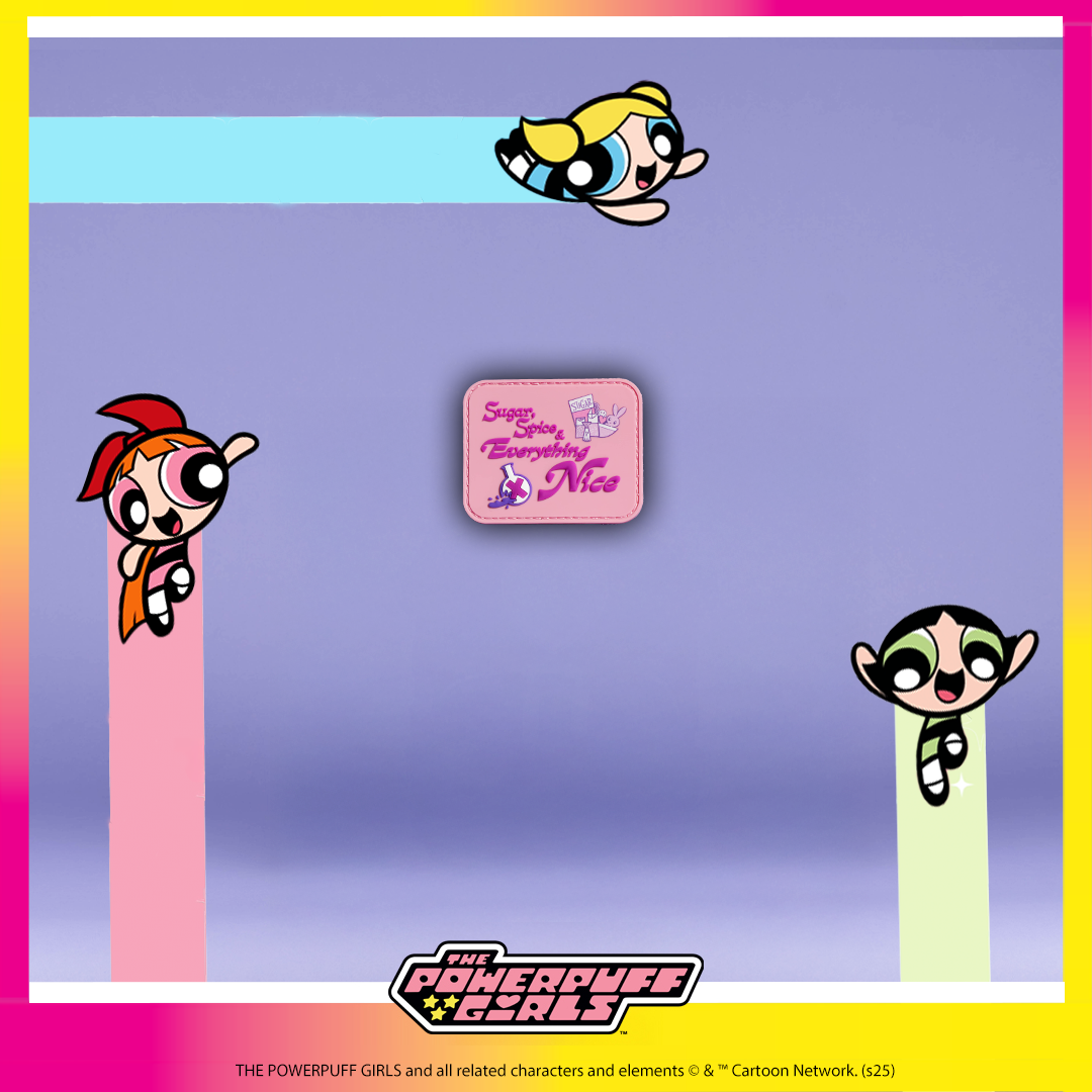 Powerpuff Girls Sugar and Spice Patch