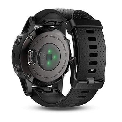 Garmin Fenix 5S Sapphire Smartwatch 42mm - Black with Black Band - 010-01685-10 - Image 5