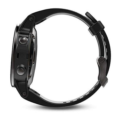 Garmin Fenix 5S Sapphire Smartwatch 42mm - Black with Black Band - 010-01685-10 - Image 3