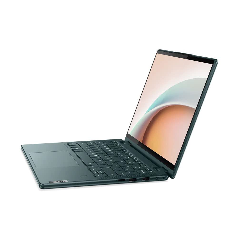 Lenovo - Yoga 6 13.3" WUXGA Touch 2-in-1 Laptop - Ryzen 7 5700U - 16GB RAM - 512GB SSD - Dark Teal - 82UD0000US - Image 3