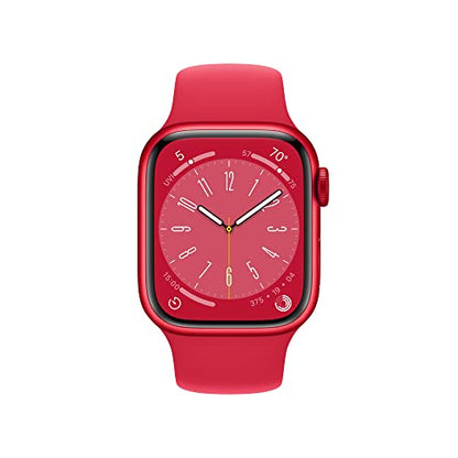 Apple Watch Series 9 GPS 41mm PRODUCT RED Aluminum Case with RED Sport Band S/M - MRXG3LL/A - Image 2