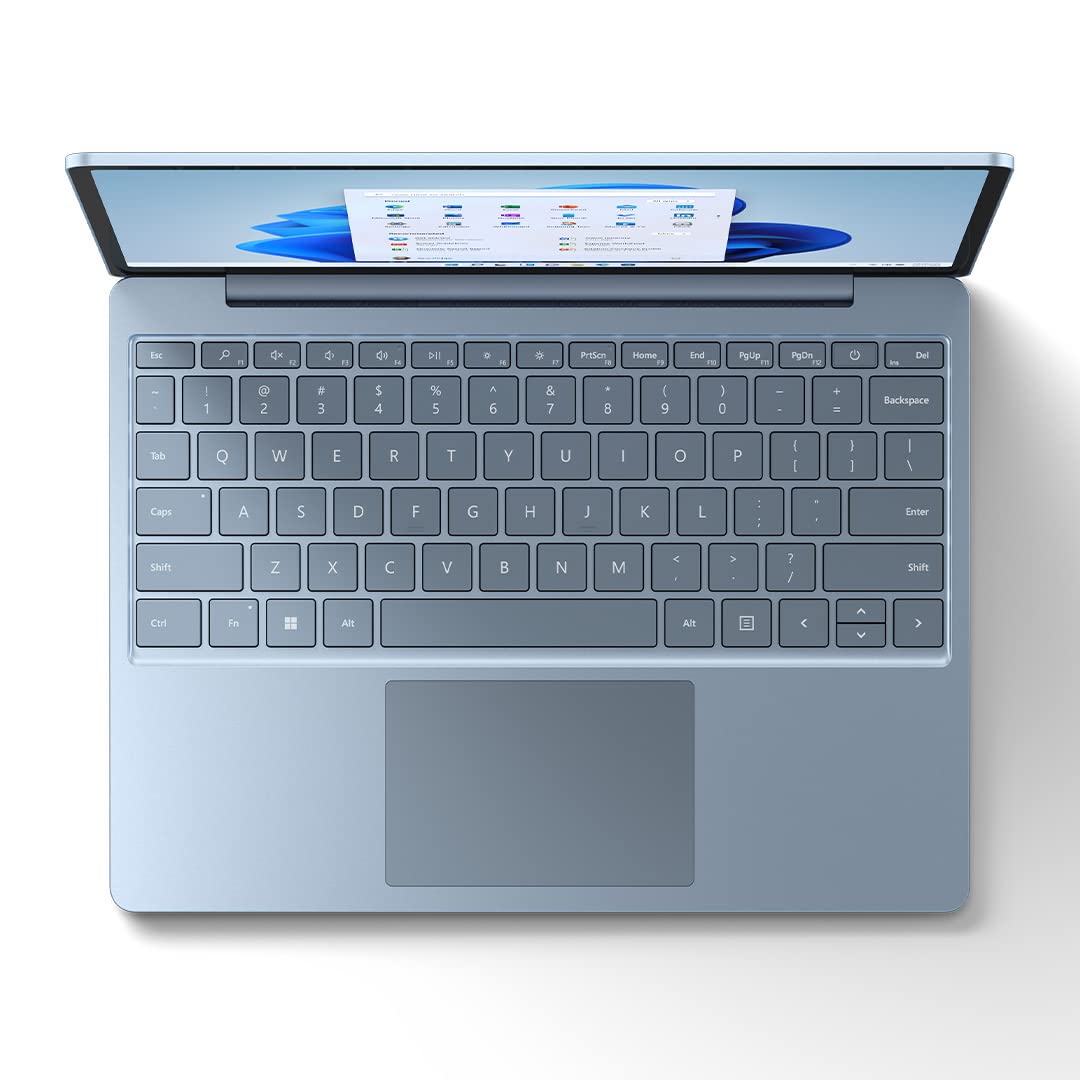Microsoft Surface Laptop Go 2-12.4" TS - i5 8GB - 128 SSD - Ice Blue 8QC-00037 - Image 2