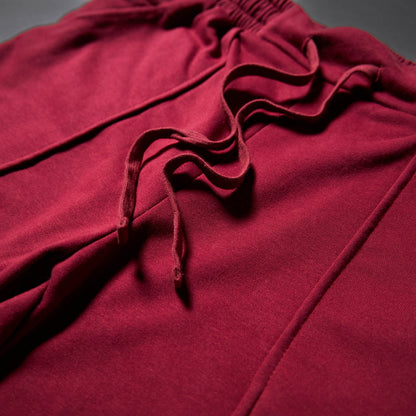 Men's Varsity Shorts Crimson Red - Image 9