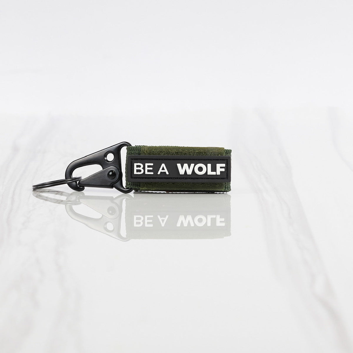 Multi-Functional Nylon Key Chain OD Green - Image 3