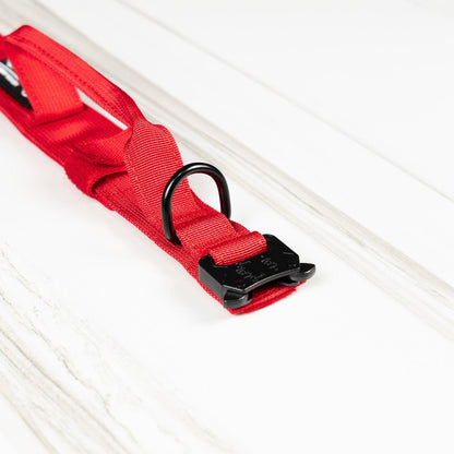 Tactical Nylon Dog Collar Elite Red - Image 5