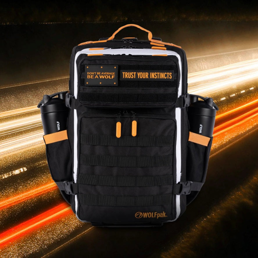 45L Backpack Orange Turbo