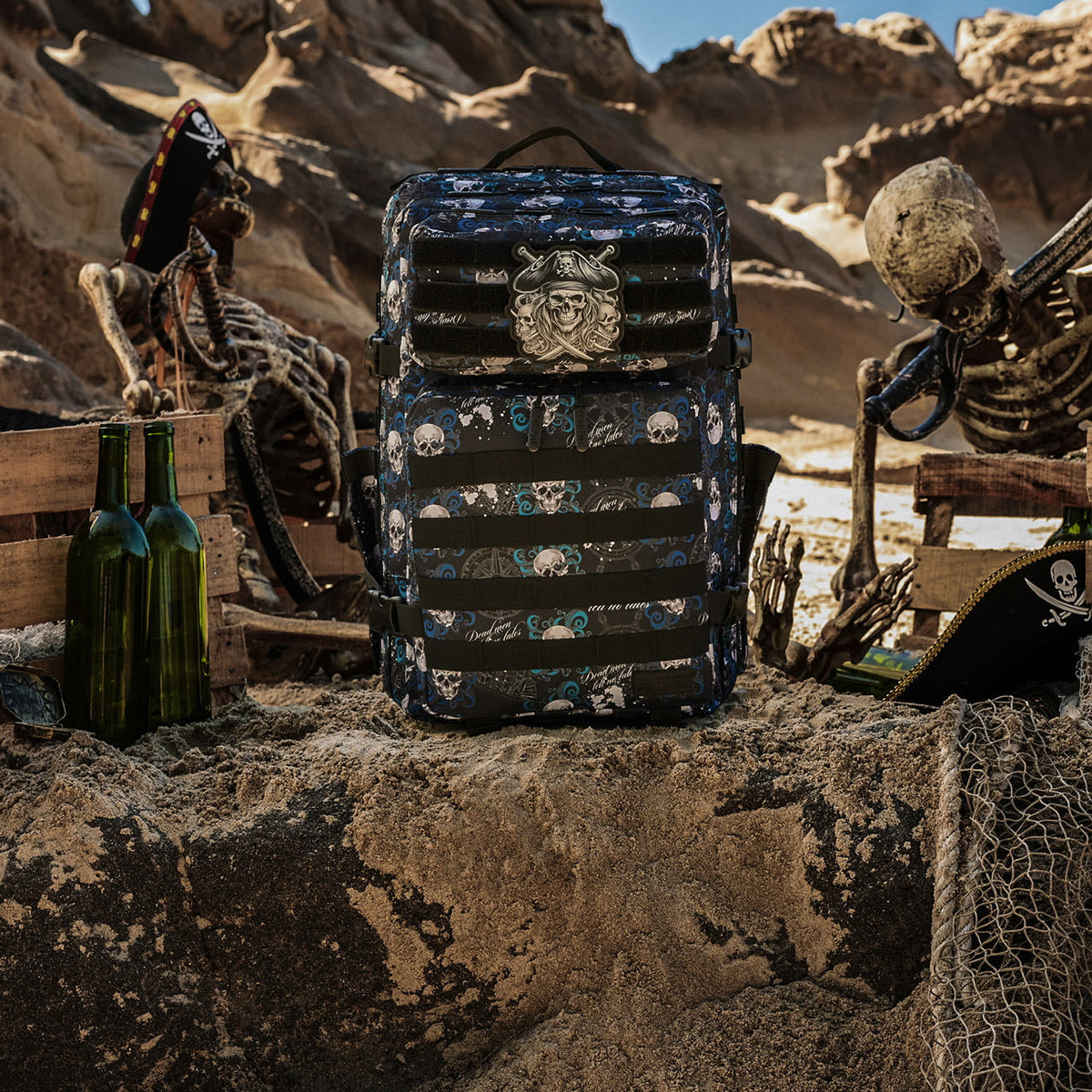 45L Backpack Dead Men Tell No Tales