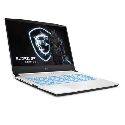 MSI - Sword 15.6 Gaming Laptop - Intel Core i7-11800H - 8GB RAM - RTX 3050 Ti - 512GB SSD - White - Sword151248 - Image 3