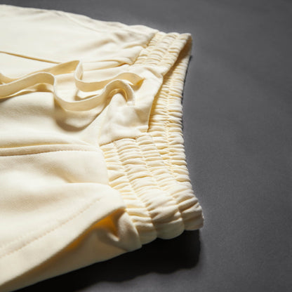 Men's Varsity Shorts Cream - Image 9