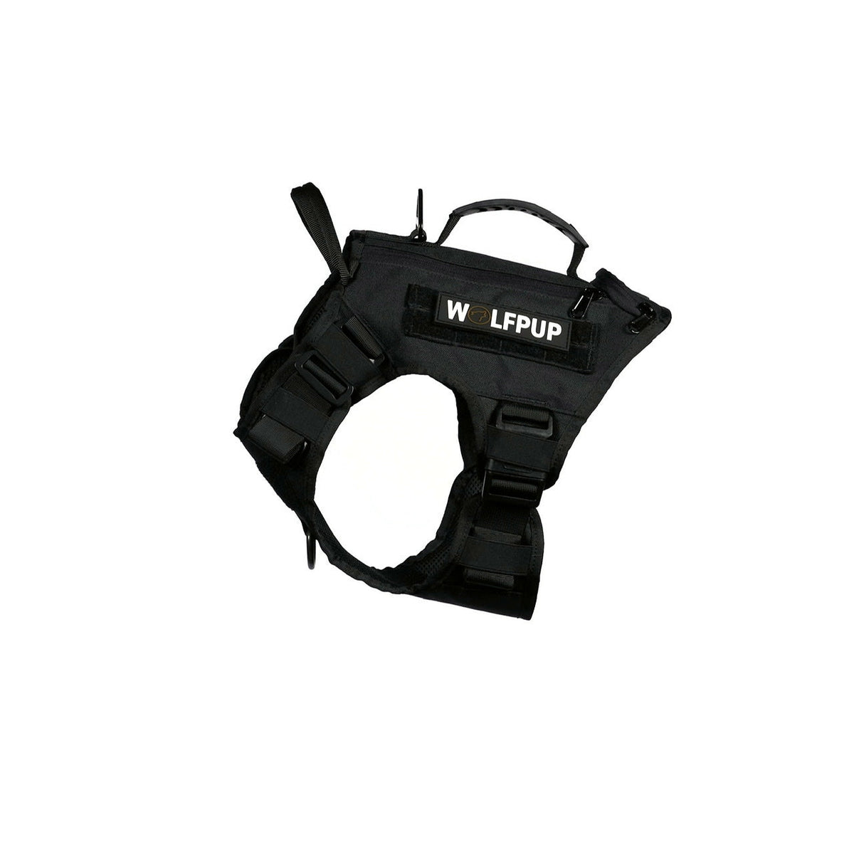 Alpha Black Tactical Dog Vest Harness - Image 2