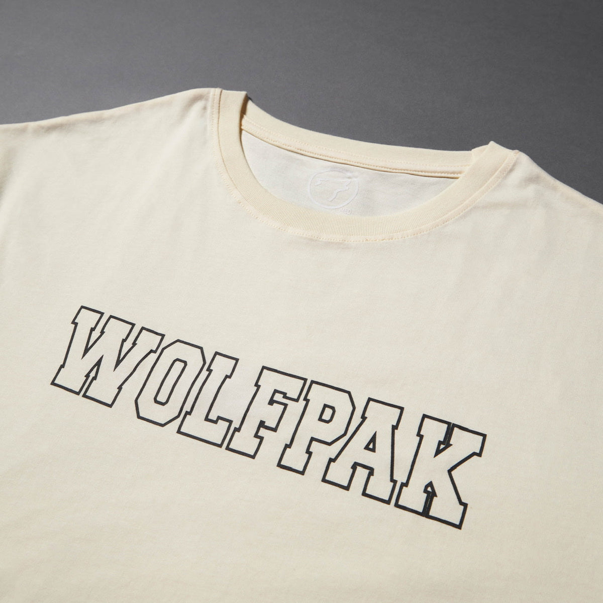 Women's Varsity Cropped Tee Cream - Image 7