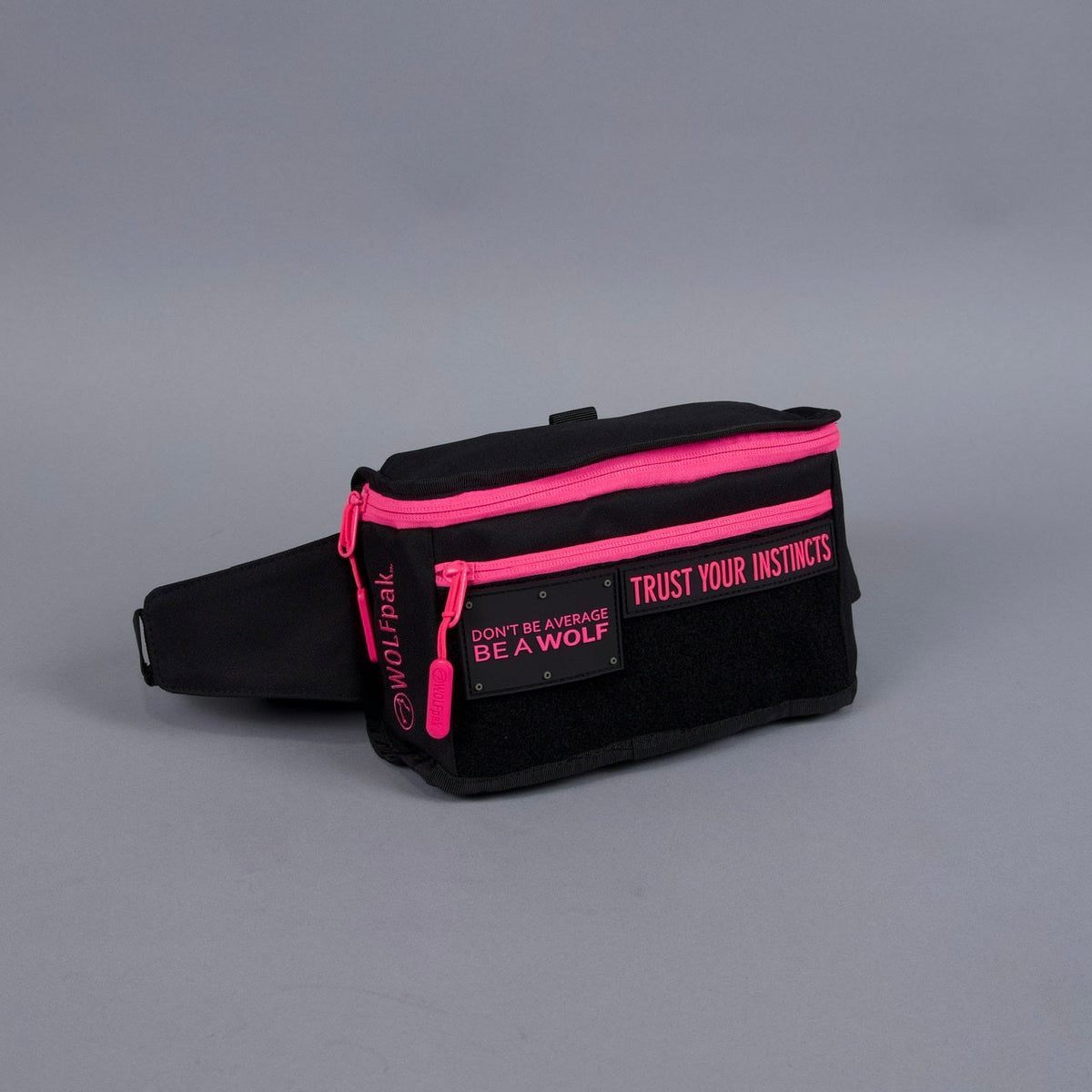 Fanny Pack Black Neon Pink - Image 5