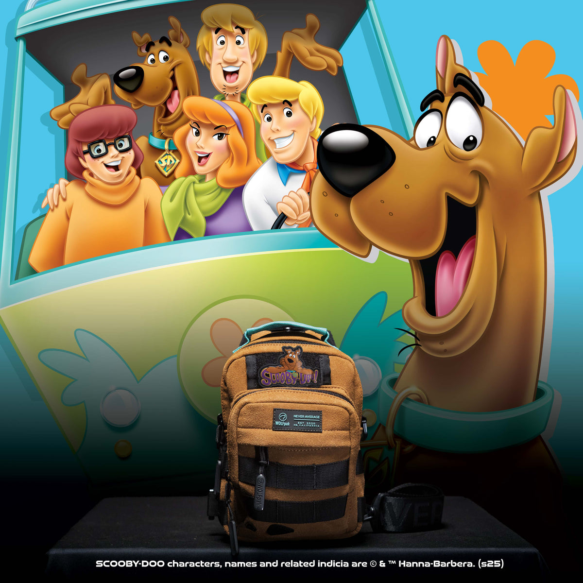 4L Mini Tactical Sling Bag Scooby Doo