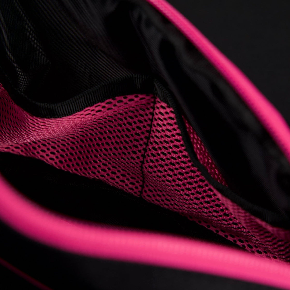 Crossbody Pack Black Neon Pink - Image 9