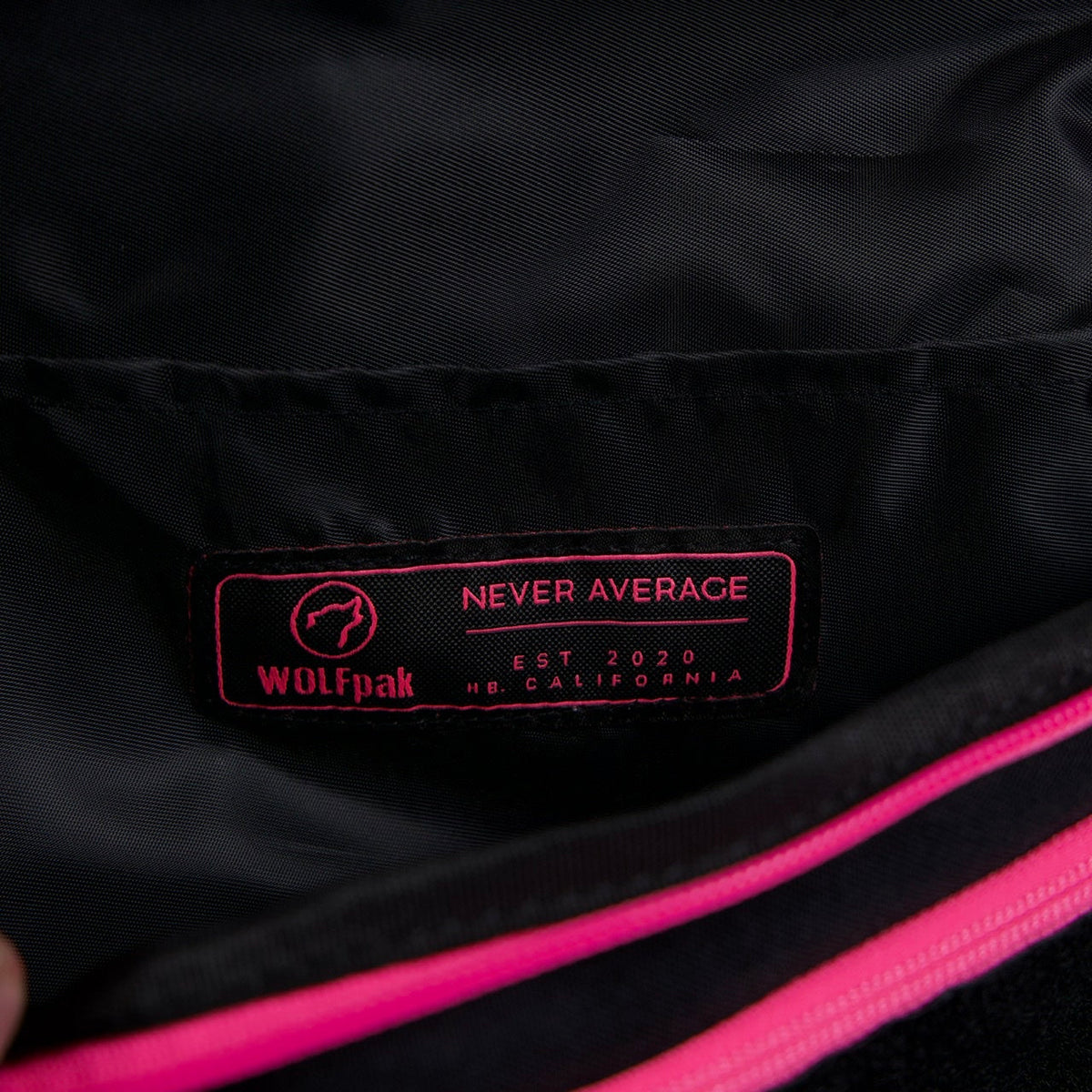 Fanny Pack Black Neon Pink - Image 9