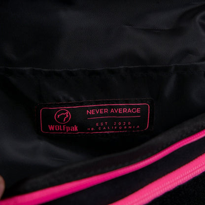 Fanny Pack Black Neon Pink - Image 9