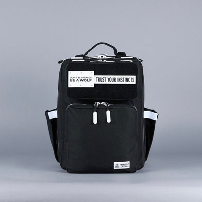 15L Backpack Alpha Black White Accents - Image 7
