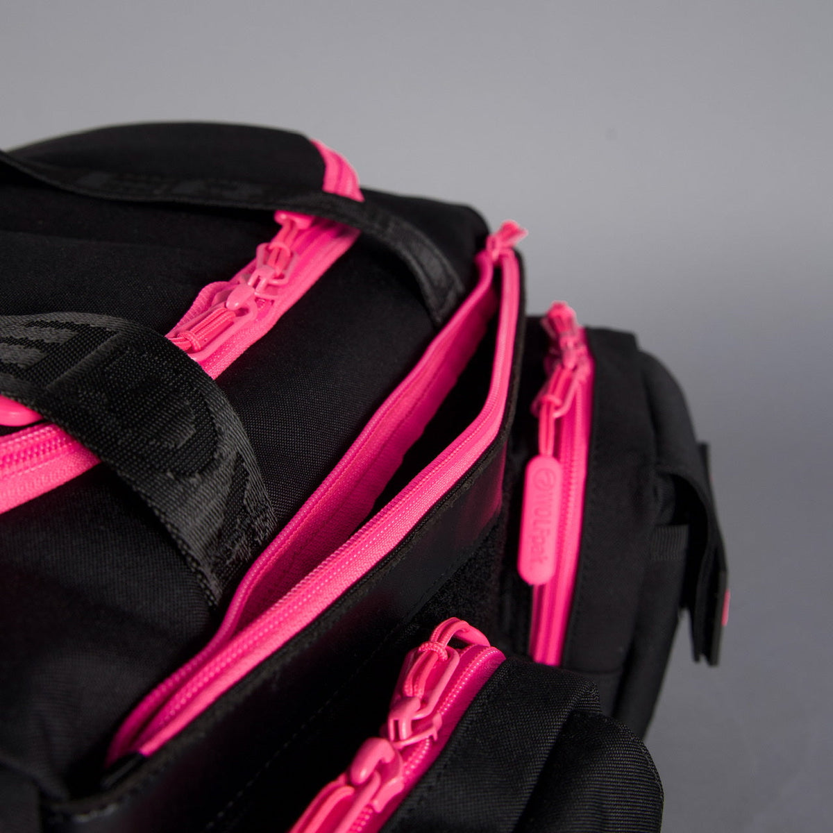 20L Mini Duffle Bag Black Neon Pink - Image 30