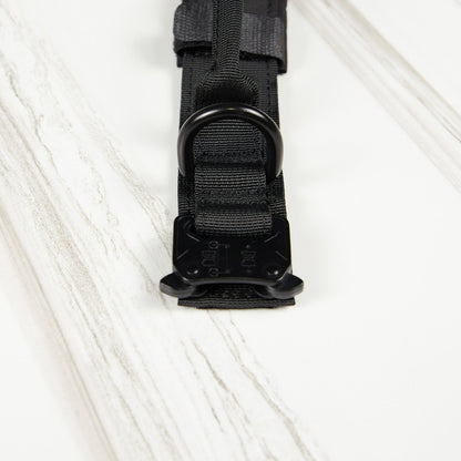 Tactical Nylon Dog Collar Black - Image 4