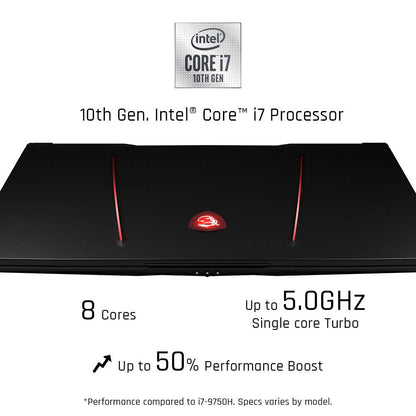 MSI GE75 Raider 10SGS-287 17.3" 300Hz Laptop - Intel Core i7-10875H - RTX 2080 Super - 32GB RAM - 1TB NVMe SSD - Image 2