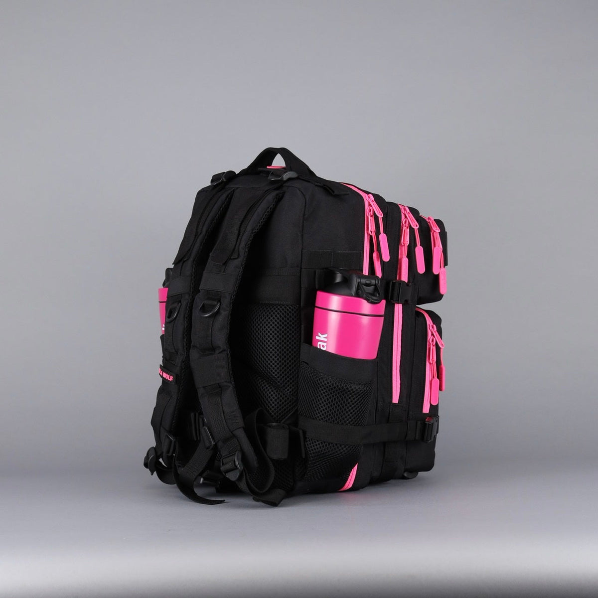 35L Backpack Black Neon Pink - Image 8